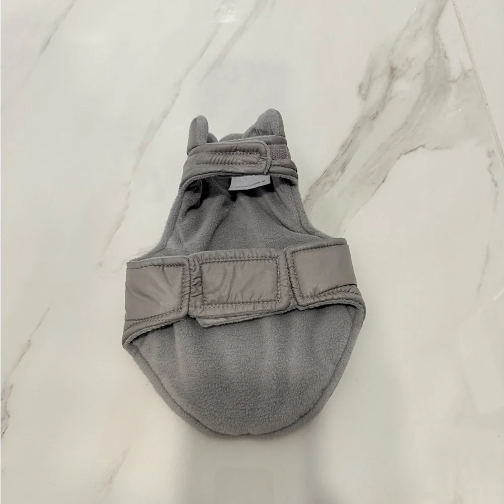 Top Paw Gray‎ Quilted Dog Jacket XXS